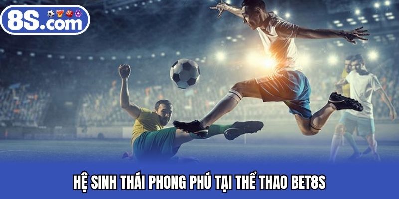 Hệ sinh thái phong phú tại thể thao BET8S